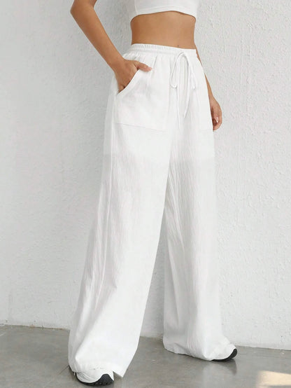 Women's Wide Leg Casual Pants – Comfortable & Trendy Wide-Leg Trousers