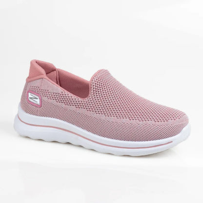 Women's Casual Breathable Slip-On Sneakers - Soft Sole Comfort