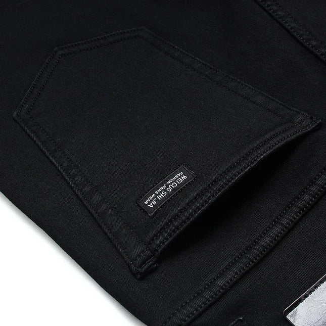 Classic Men's Straight Fit Jeans - Pure Soft Stretch Edition