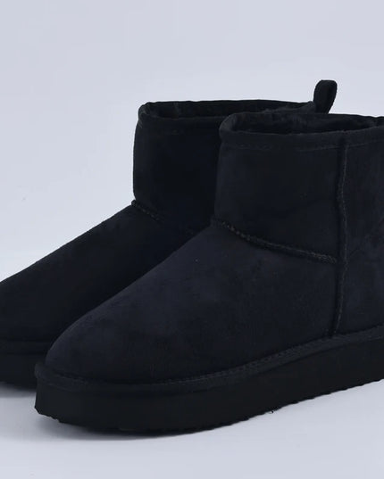 Women's Memory Foam Ankle Faux Suede Winter Warm Boots