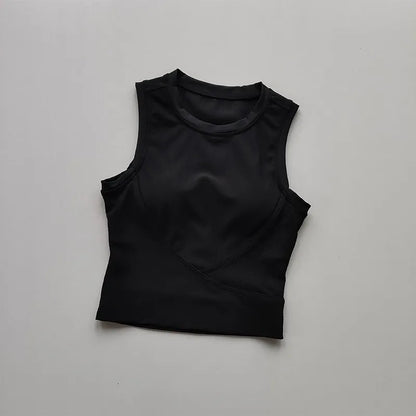 Women's High-Support Padded Push-Up Sports Vest