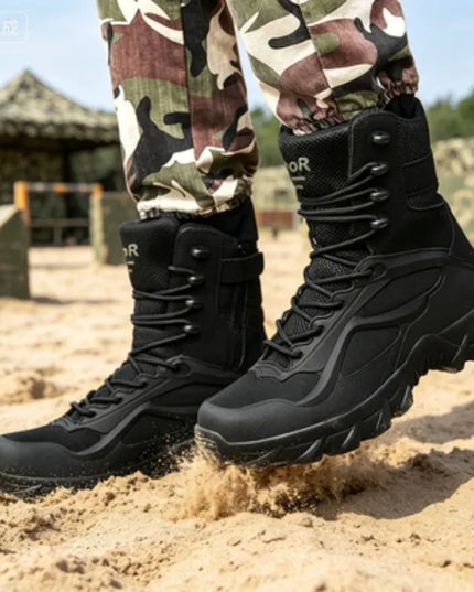 Men's Tactical Boots - Lightweight, Outdoor, Non-Slip Shoes
