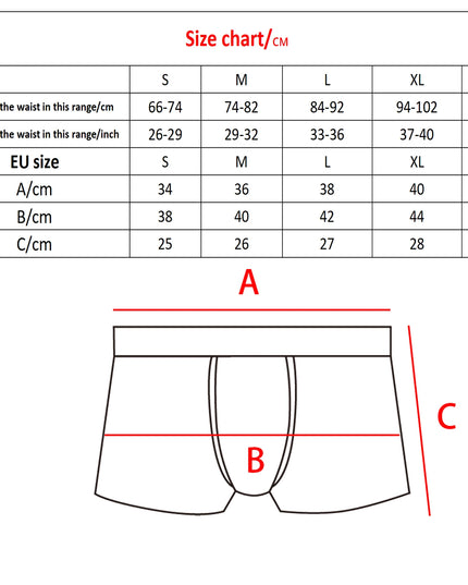 6-Pack Cotton Boxer Briefs for Men