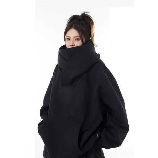 Unisex Ninja Turtleneck Oversized Hoodie