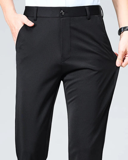 Men’s Slim-Fit Formal Trousers