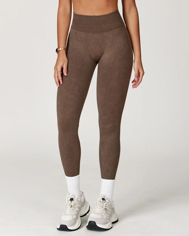 High Waist Women's Seamless Leggings - Performance Yoga and Workout Tights
