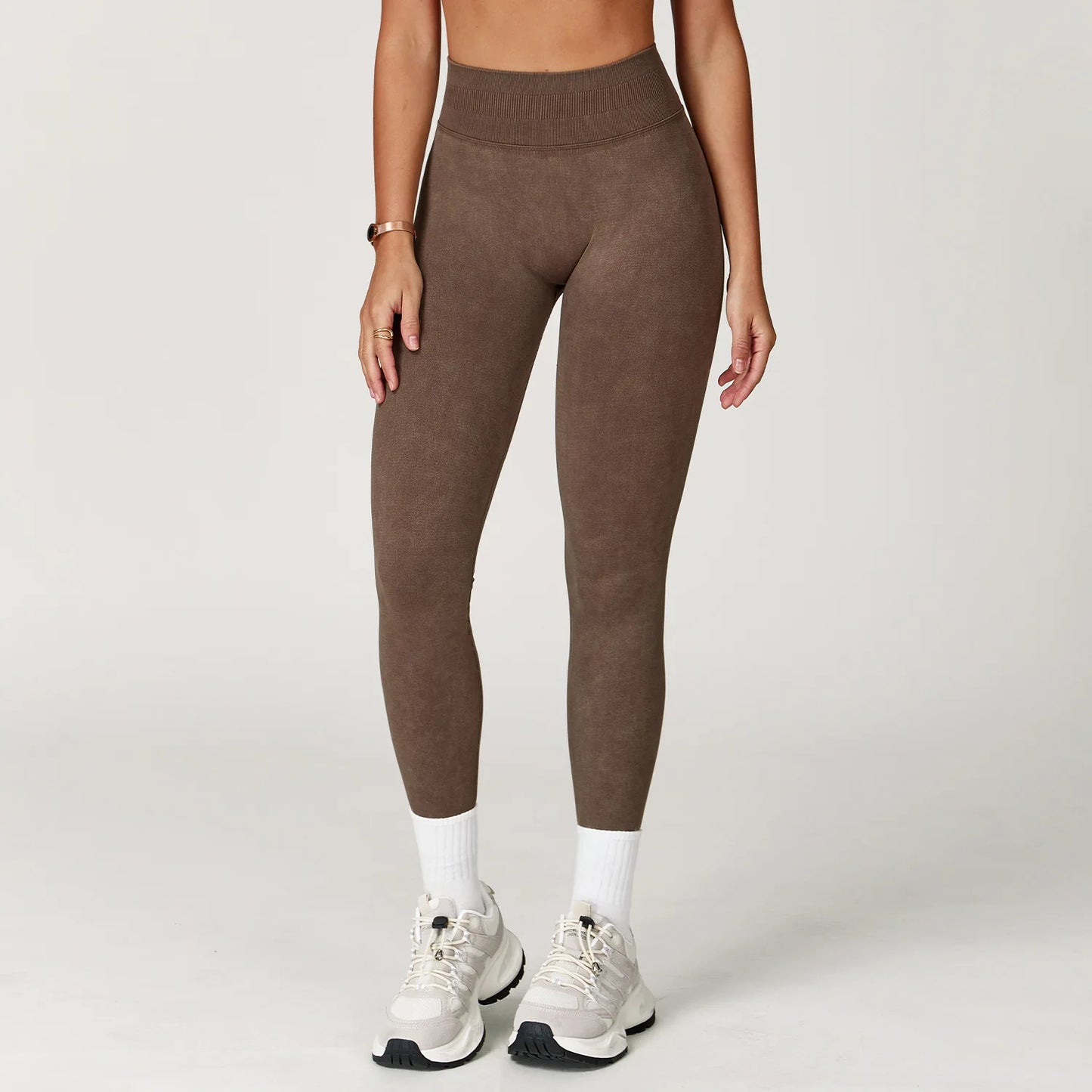 High Waist Women's Seamless Leggings - Performance Yoga and Workout Tights