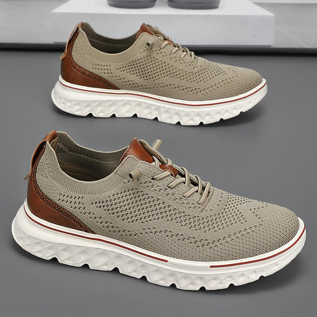 Men's Breathable Mesh Casual Sneakers - Comfortable & Stylish Athletic Shoes for Men