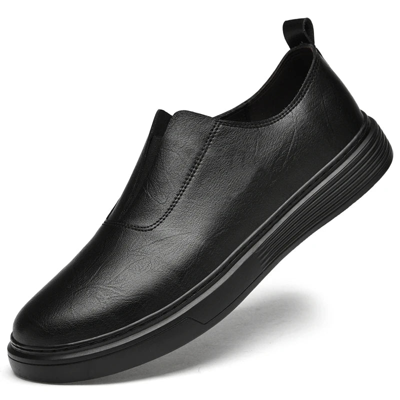 eather Casual Slip-On Shoes for Men