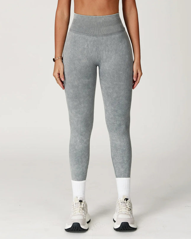 High Waist Women's Seamless Leggings - Performance Yoga and Workout Tights