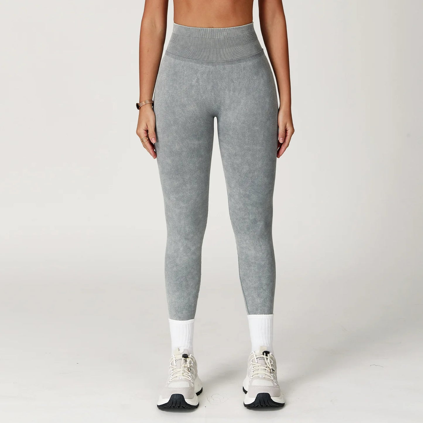 High Waist Women's Seamless Leggings - Performance Yoga and Workout Tights
