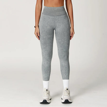 High Waist Women's Seamless Leggings - Performance Yoga and Workout Tights