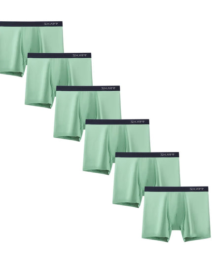 6-Pack Men's Boxer Briefs - Comfortable Trunks Shorts Underwear for Men