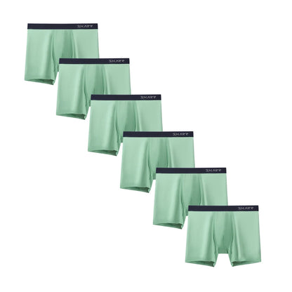6-Pack Men's Boxer Briefs - Comfortable Trunks Shorts Underwear for Men