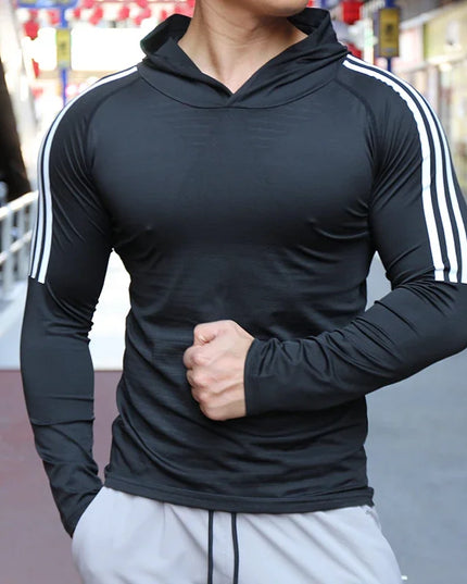 Men's Slim Fit Hooded Sweatshirt