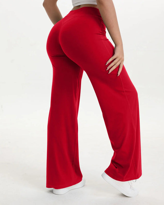 Women's High-Waisted Wide-Leg Sweatpants