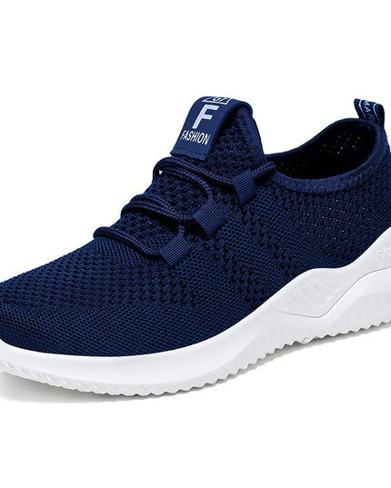 Women's Lightweight Breathable Mesh Running Shoes with Soft Bottom Comfort