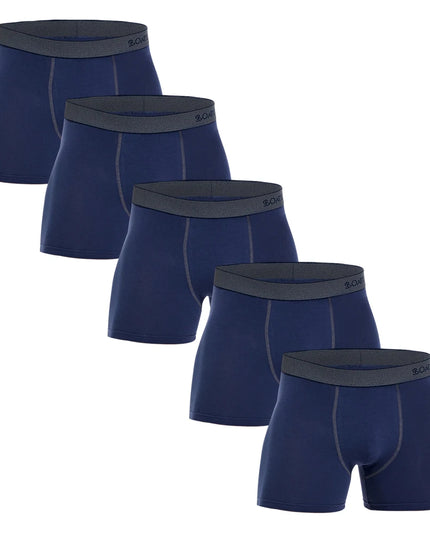 5-Pack Men's Cotton Boxer Briefs