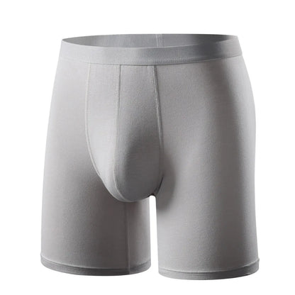 Men's Long Leg Boxer Briefs Multipack - 95% Bamboo Fiber & 5% Spandex