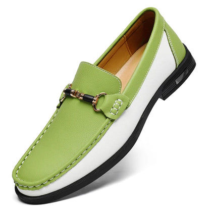 Men's   Breathable Soft Soled Casual Leather Shoes