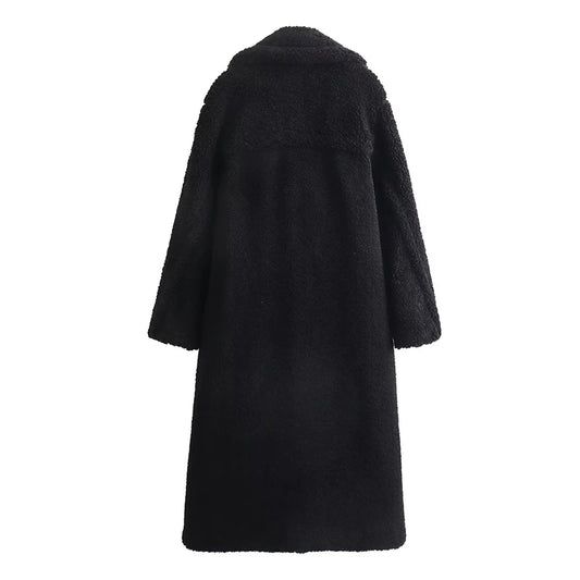 Women's Thick Warm Long Trench Coat