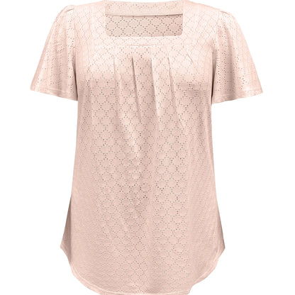 Stylish Women's Versatile Blouse with Loose Ruffle Sleeves