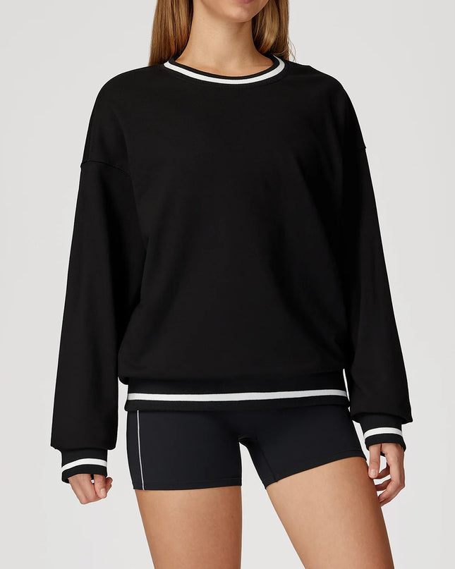 Women's Two-Piece Sweater and Shorts Set