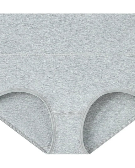 Set of 5 Women's High Waist Cotton Breathable Panties