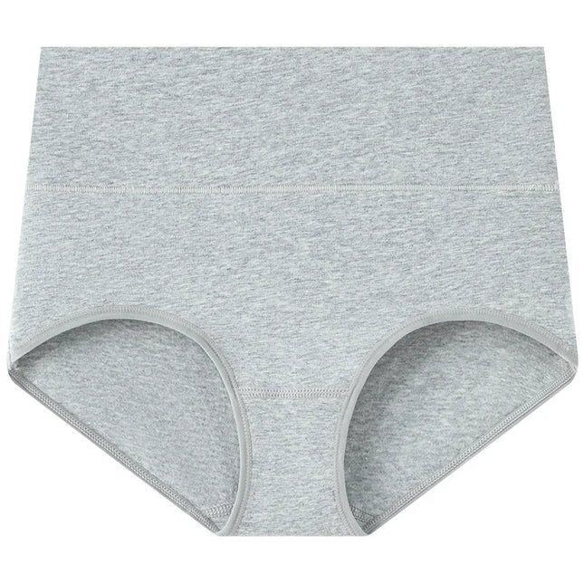Set of 5 Women's High Waist Cotton Breathable Panties