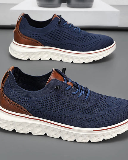 Men's Breathable Mesh Casual Sneakers - Comfortable & Stylish Athletic Shoes for Men
