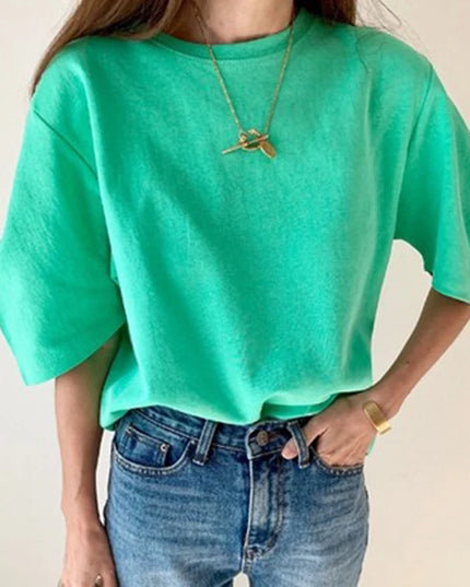 Women's Oversize T-Shirt - Breathable, Comfy Casual Wear