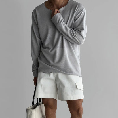 Men's Long Sleeve Knit Sweater