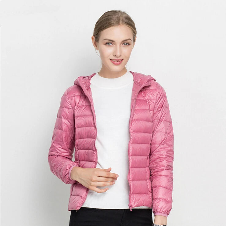 Women's Warm Slim Fit Zipper Jacket
