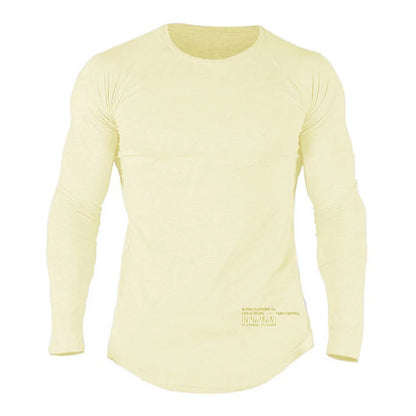Men's Alph Fitness Cotton Casual Long Sleeve Sweater