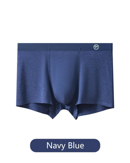3-Pack Bamboo Fiber Men's Breathable Boxer Briefs – Comfortable, Eco-Friendly Men’s Underwear Set