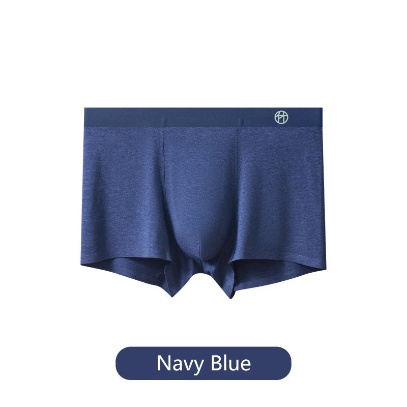 3-Pack Bamboo Fiber Men's Breathable Boxer Briefs – Comfortable, Eco-Friendly Men’s Underwear Set