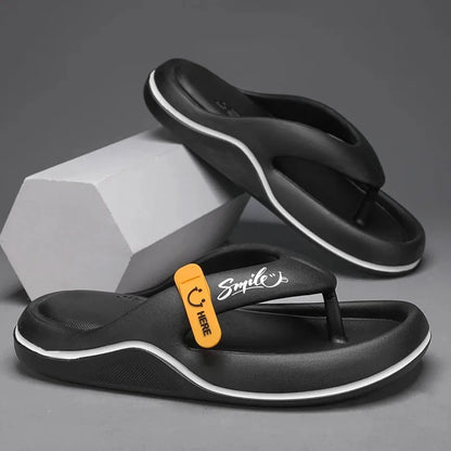 Ultra-Comfortable Non-Slip Flip Flop Slippers for Men and Women with Thick Soft Sole
