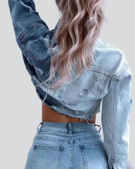 Women's Retro Crop Jacket