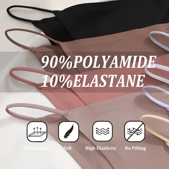 TakeTalk 20PCS Women's Seamless Ice Silk Ultra-Thin Breathable Panties Set