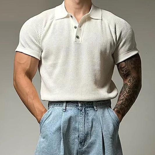 Stylish Men's Slim Fit Polo Shirt