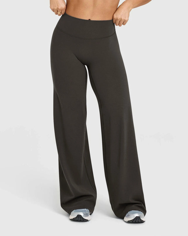 Women's High-Waisted Wide-Leg Sweatpants