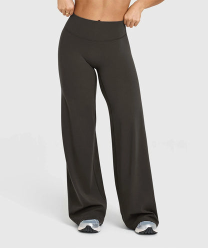 Women's High-Waisted Wide-Leg Sweatpants