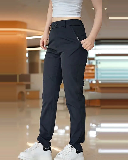Men's Straight-Leg Slim Fit Breathable Casual Pants