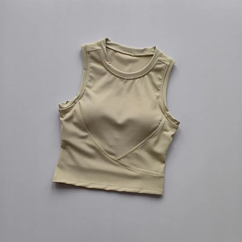 Women's Padded Push-Up Sports Vest