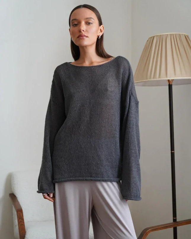 Women's Lightweight Sweater - Loose Fit - Various Colors