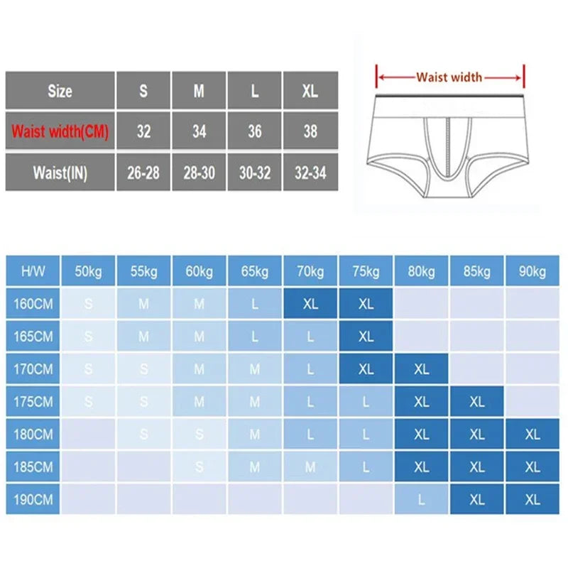 Men's U-Pouch Briefs - Various Colors