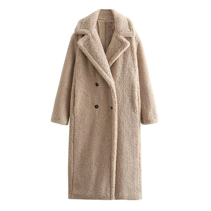 Women's Thick Warm Long Trench Coat