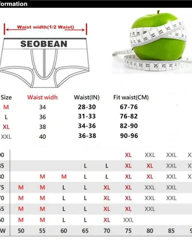 Men's Low-Waist Convex Pouch Boxer Briefs with Button Fly