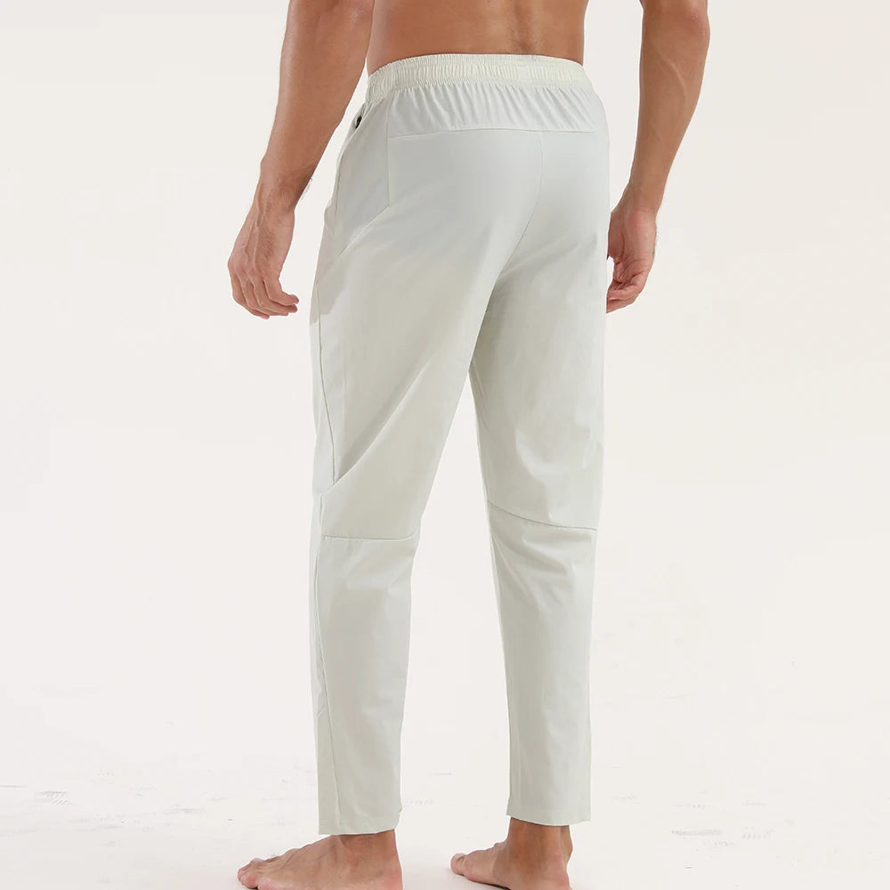 Men's Lightweight Loose Fit Sweatpants with Drawstring