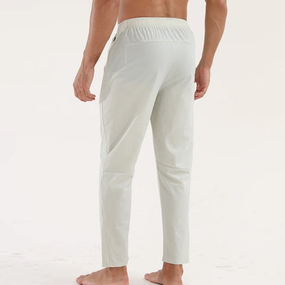 Men's Lightweight Loose Fit Sweatpants with Drawstring